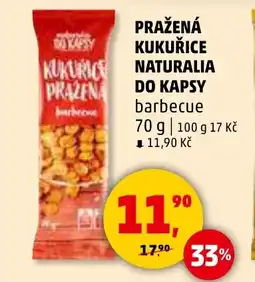 Penny Market Pražená kukuřice Naturalia do kapsy nabídka