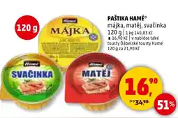 Penny Market Paštika Hamé nabídka