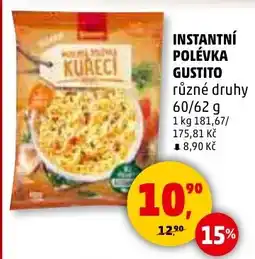 Penny Market Instantní polévka Gustito nabídka