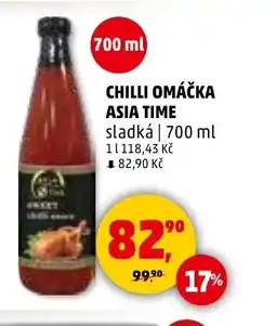 Penny Market Chilli omáčka Asia Time nabídka