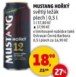 Penny Market Mustang Hořký nabídka