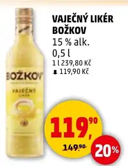 Penny Market Vaječný likér Božkov nabídka