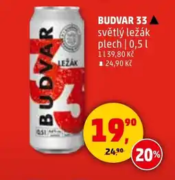 Penny Market Budvar 33 nabídka