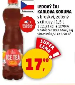 Penny Market Ledový čaj Karlova Koruna nabídka