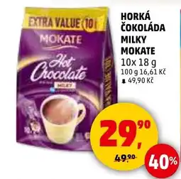 Penny Market Horká čokoláda milky Mokate nabídka