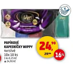 Penny Market Papírové kapesníčky Wippy nabídka