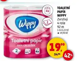 Penny Market Toaletní papír Wippy nabídka
