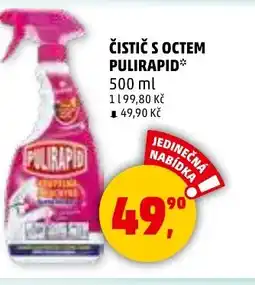Penny Market Čistič s octem Pulirapid nabídka