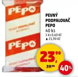 Penny Market Pevný podpalovač Pepo nabídka