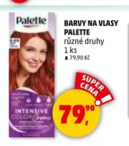Penny Market Barvy na vlasy Palette nabídka