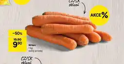 Tesco Mrkev nabídka