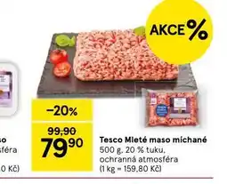 Tesco Mleté maso míchané nabídka