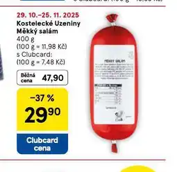 Tesco Měkký salám nabídka