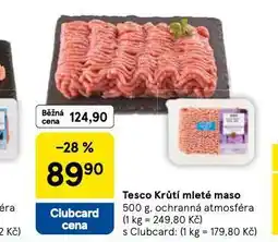 Tesco Krůtí mleté maso nabídka