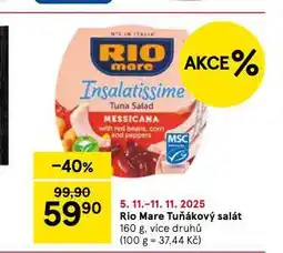 Tesco Rio mare tuňákový salát nabídka