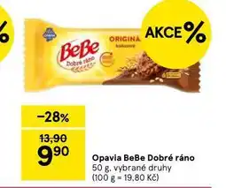 Tesco Opavia bebe dobré ráno nabídka