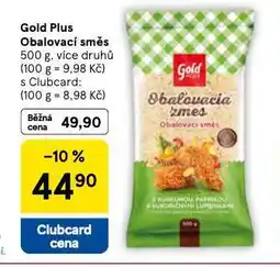 Tesco Gold plus obalovací směs nabídka