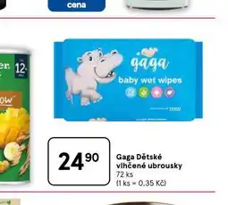 Tesco Gaga dětské vlhčené ubrousky nabídka