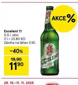 Tesco Pivo excelent 11 nabídka
