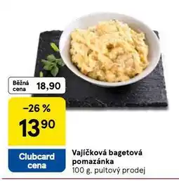 Tesco Vajíčková bagetová pomazánka nabídka