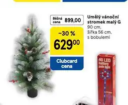 Tesco Umělý vánoční stromek malý g nabídka