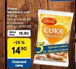 Tesco Vitana vanilinový cukr nabídka