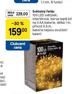 Tesco Světelný řetěz nabídka