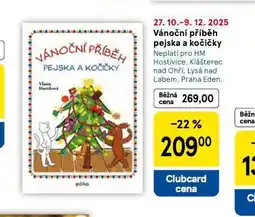 Tesco Vánoční příběh pejska a kočičky nabídka