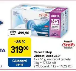 Tesco Ceresit stop vlhkosti aero 360 nabídka