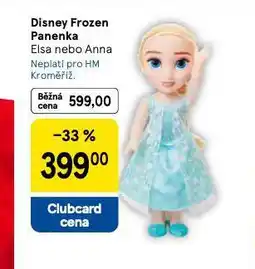 Tesco Disney frozen panenka nabídka