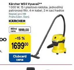 Tesco Käcrher vysavač nabídka