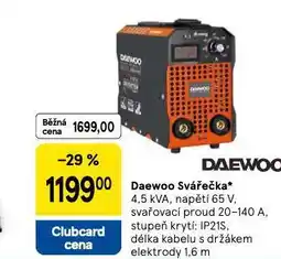 Tesco Daewoo svářečka nabídka