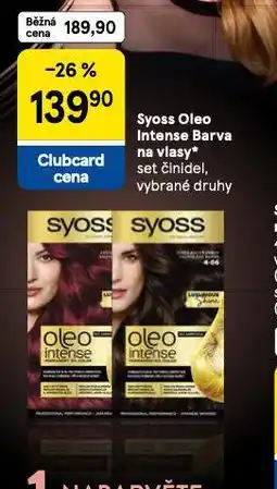 Tesco Sypss oleo intense barva na vlasy nabídka