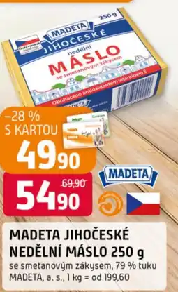 Trefa Madeta jihočeské nedělní máslo nabídka