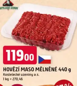 Trefa Hovězí maso mělněné nabídka