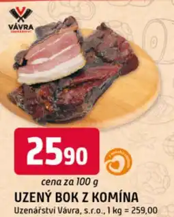 Trefa Uzený bok z komína nabídka