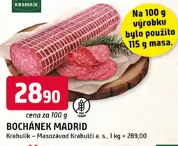 Trefa Bochánek madrid nabídka