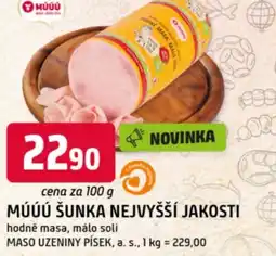 Trefa Múúú šunka nejvyšší jakosti nabídka
