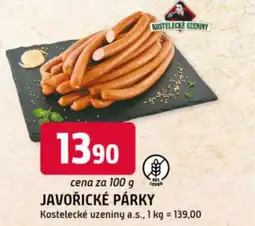 Trefa Javořické párky nabídka