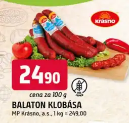 Trefa Balaton klobása nabídka