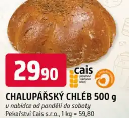 Trefa Chalupářský chléb nabídka