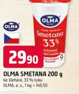 Trefa Olma smetana nabídka
