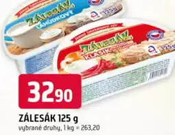 Trefa Zálesák nabídka