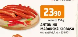 Trefa Antoniho maďarská klobása nabídka