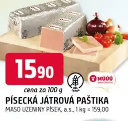 Trefa Písecká játrová paštika nabídka