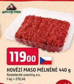 Trefa HOVĚZÍ MASO MĚLNĚNÉ 440 g nabídka