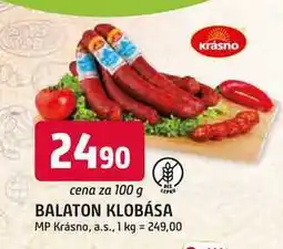 Trefa BALATON KLOBÁSA 100g nabídka