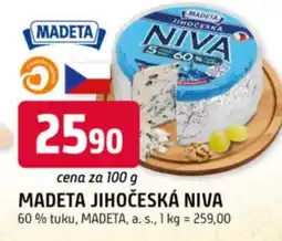 Trefa Madeta jihočeská niva nabídka