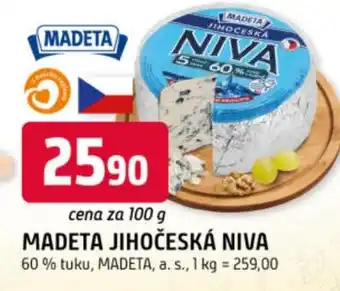 Trefa Madeta jihočeská niva nabídka