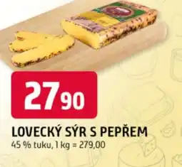 Trefa Lovecký sýr s pepřem nabídka